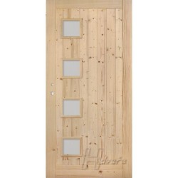 H dveře Quatro komplet 60-90cm s rámem a příslušenstvím